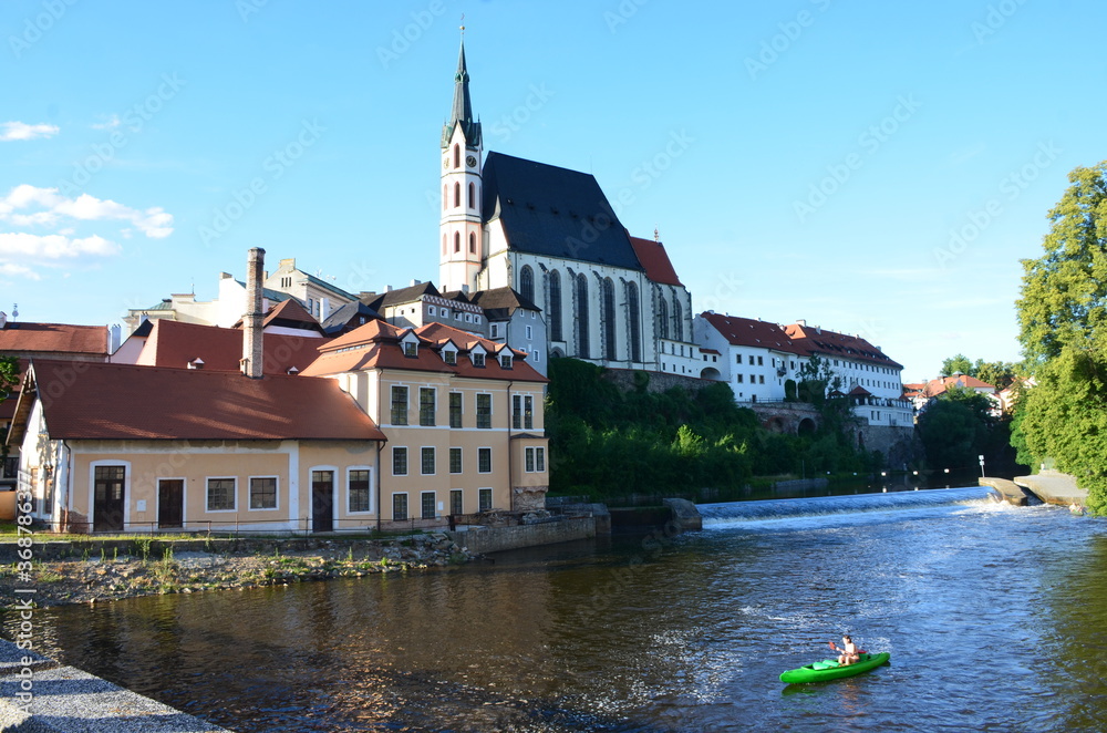 Fototapeta premium Český Krumlov, Krumau an der Moldau