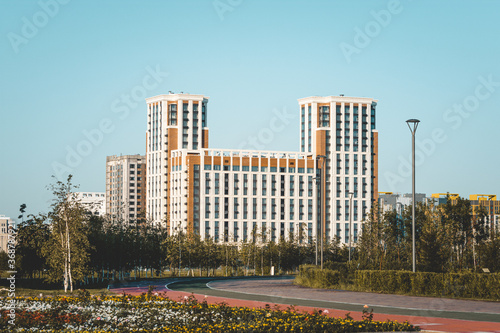 Residential complexes around the Botanical Garden