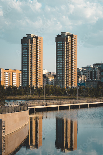 Residential complexes around the Botanical Garden