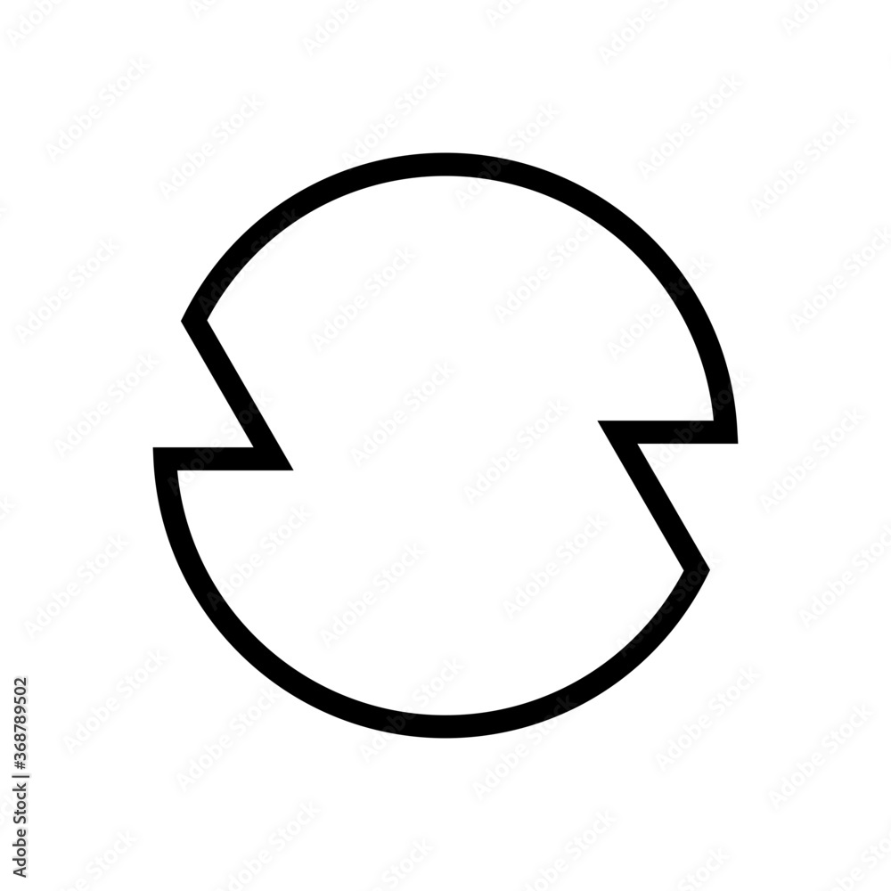 Abstract circle icon Abstract circle icon