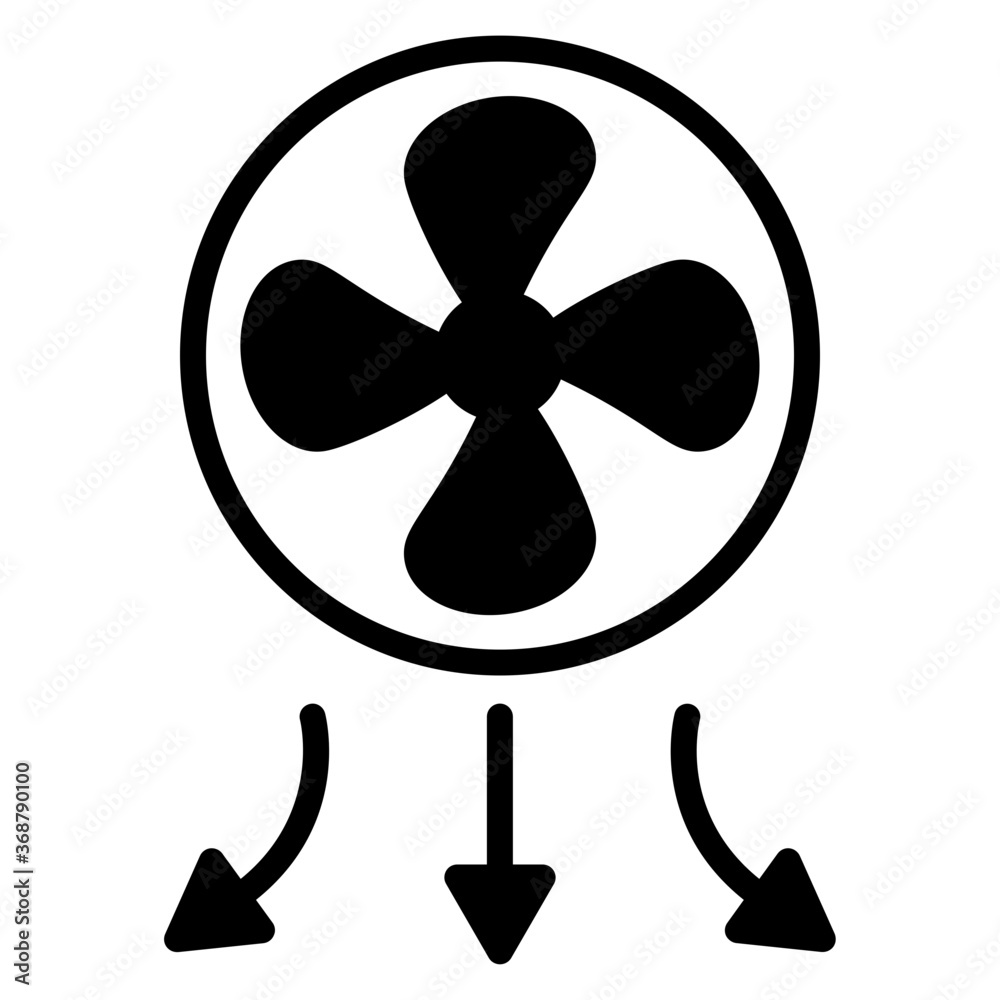 Air flow system icon Air flow system icon