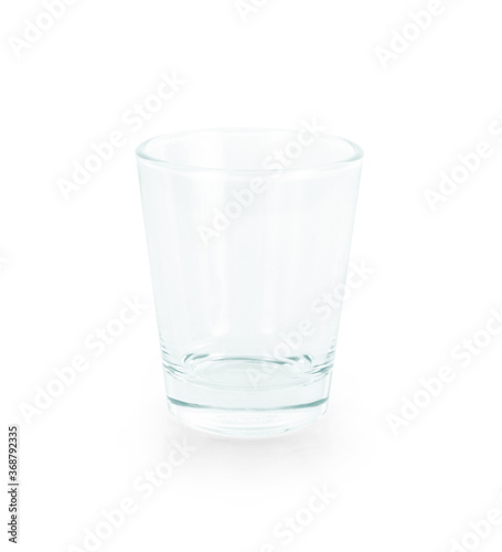 Wallpaper Mural Empty glass isolated on a white background. Torontodigital.ca