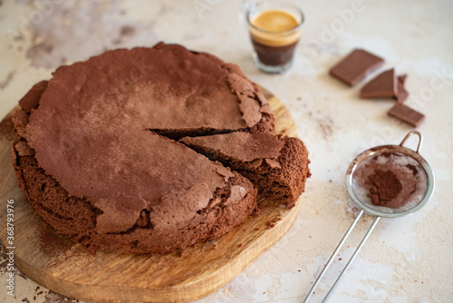 torta al cioccolato