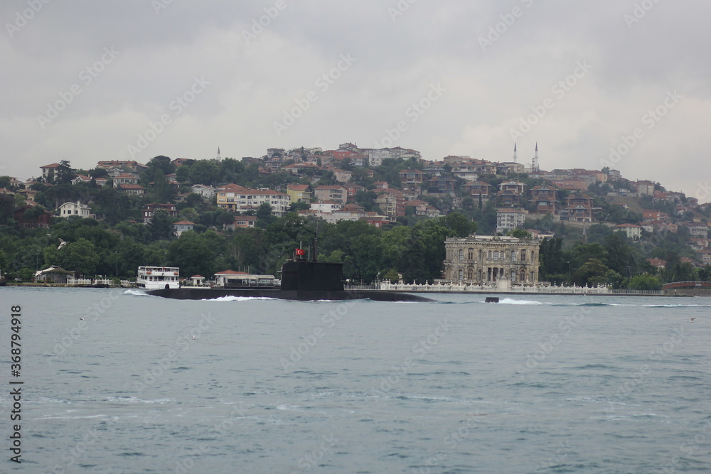 Millitary Submarine @bosphorus