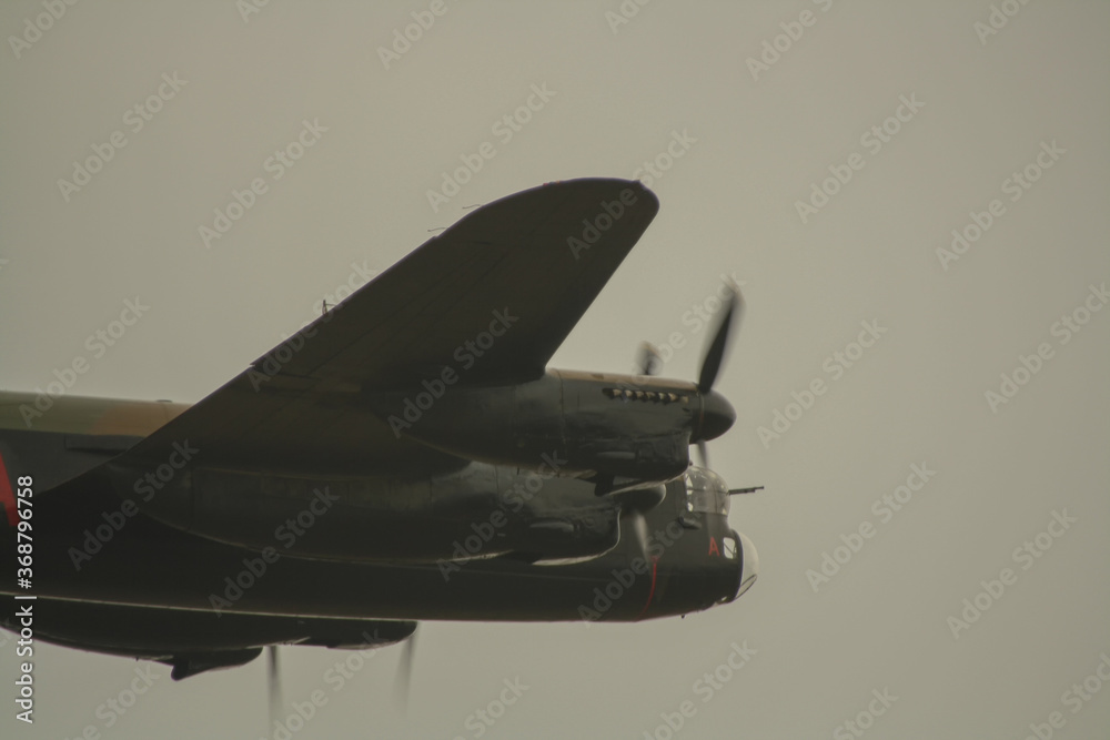 Fotografia Avro Lancaster PA474 is a World War II era heavy bomber operated by the Royal Ai