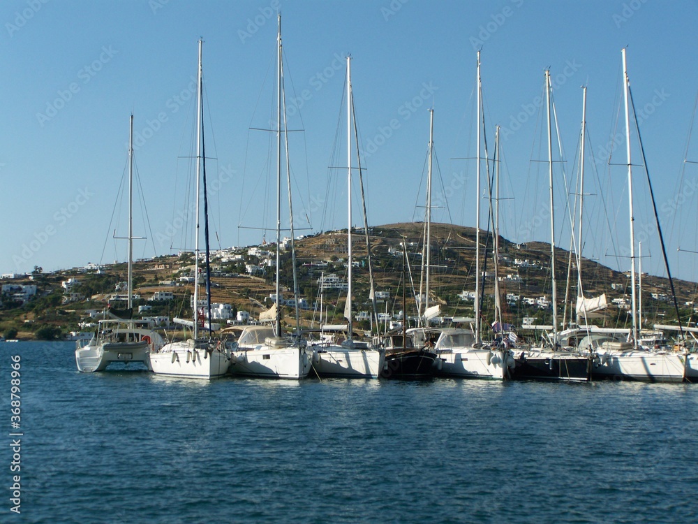 Grèce - Les Cyclades - Île de Paros - Parikia- Port de plaisance