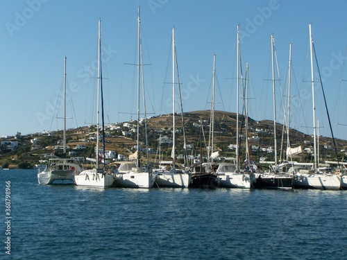 Grèce - Les Cyclades - Île de Paros - Parikia- Port de plaisance