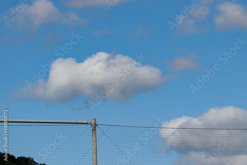 夏の空と雲と青空 千葉県佐倉市 日本