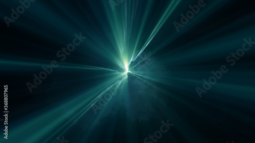 Fotografia flash light shine