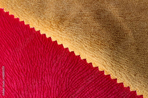 close-up colorful fabric texture background