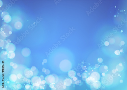 Vector transparent glitter light background. abstract background with bokeh.