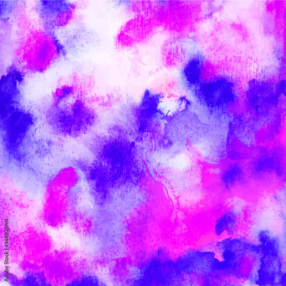 Watercolor texture vector pink, purple, marble background 