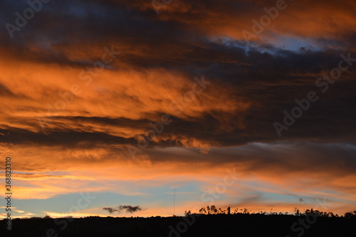 Cielo de verano, amanecer 