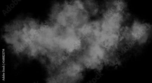 Smoke Fog or smoke color isolated background for effect, text or copyspace.