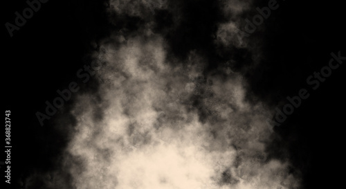 Sorbet Fog or smoke color isolated background for effect, text or copyspace.