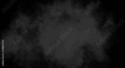 Steel Fog or smoke color isolated background for effect, text or copyspace.
