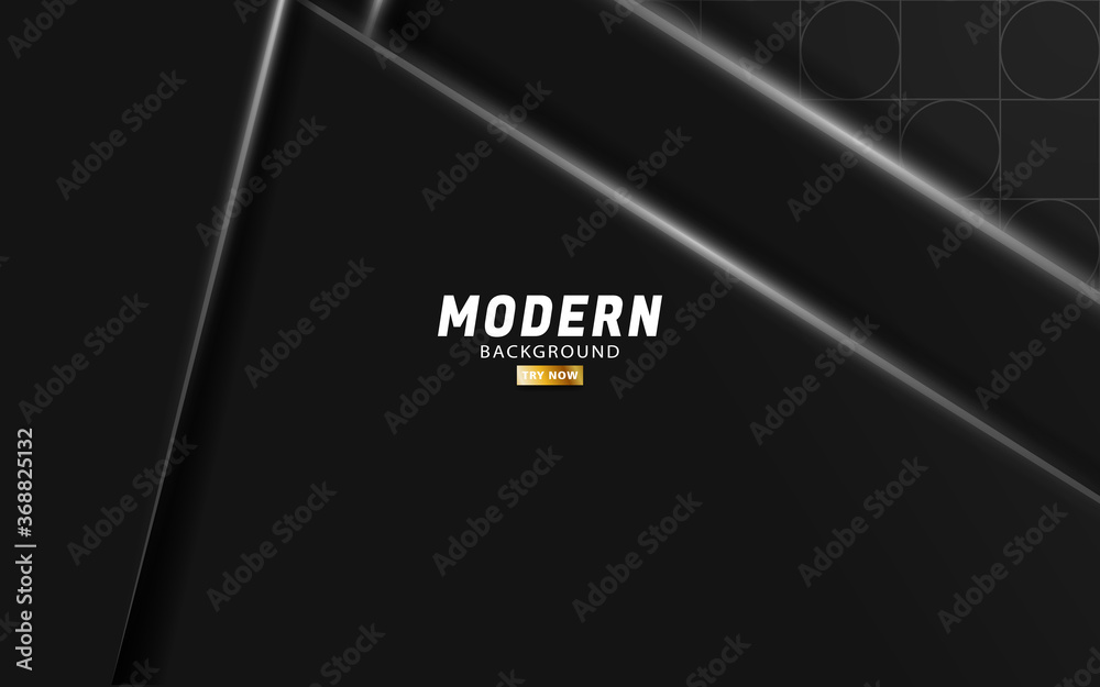 modern dark vector background banner design with grey line.Overlap layers with paper effect.Realistic light effect on geometric textured background.vector illustration. modern dark vector background banner design with grey line.Overlap layers with paper effect.Realistic light effect on geometric textured background.vector illustration.