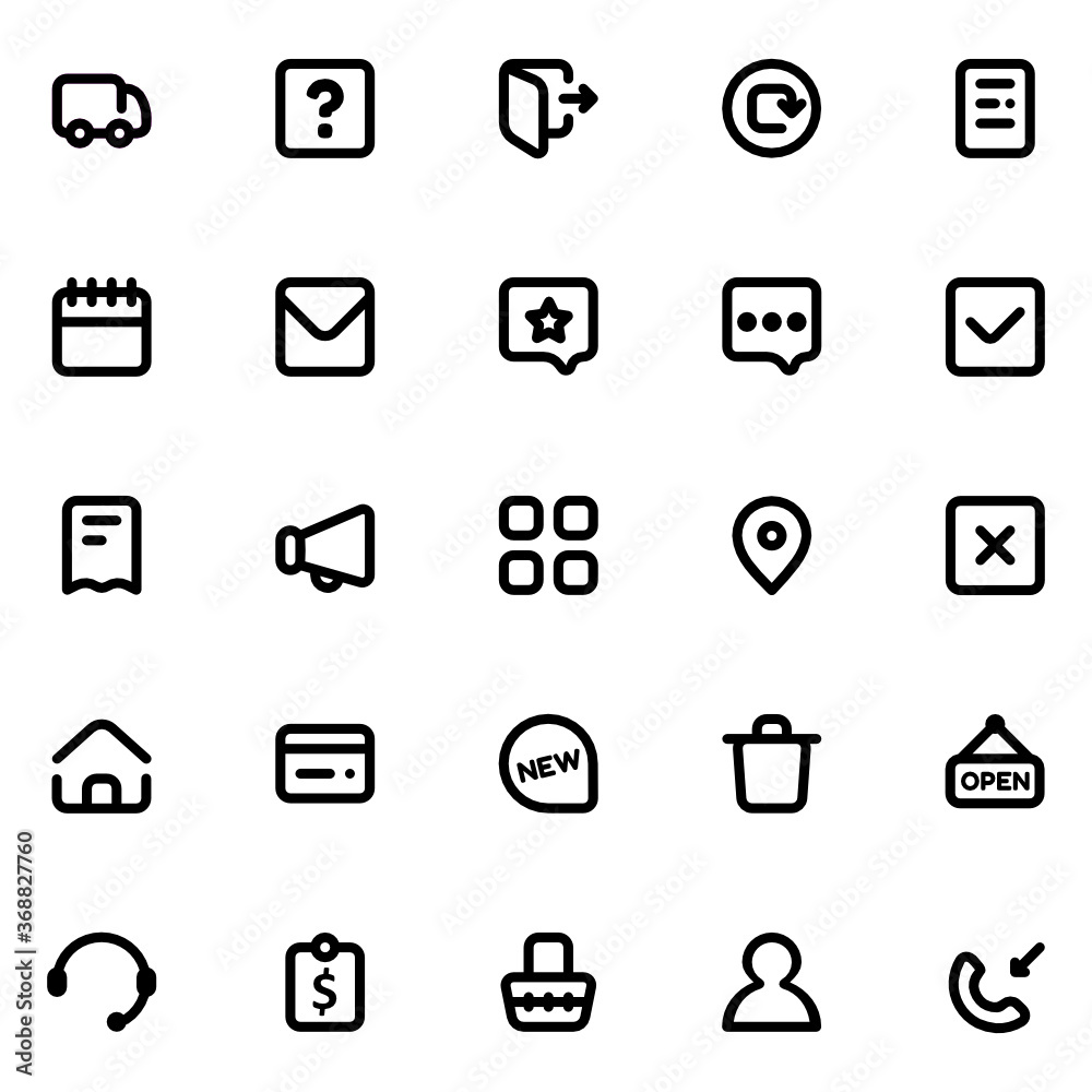 This icon continues the previous icon theme with the same size and same style. This icon continues the previous icon theme with the same size and same style.