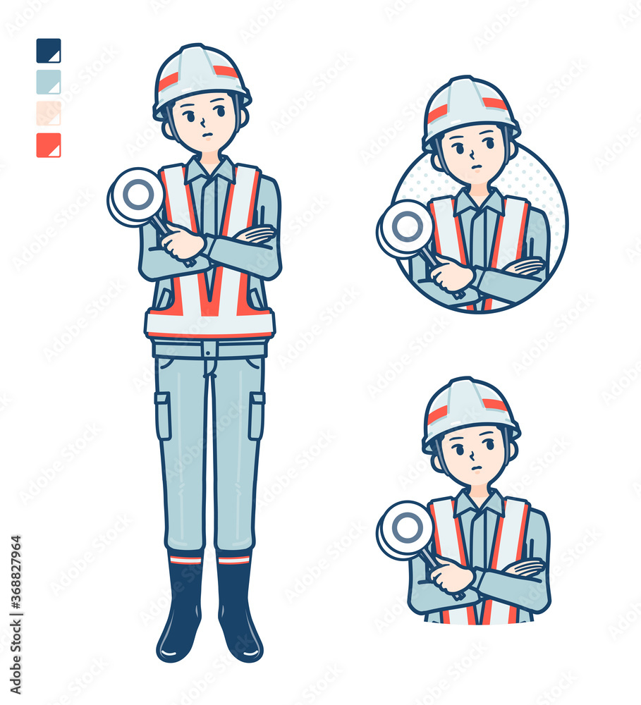 simple reflection vest man_Think-answer simple reflection vest man_Think-answer
