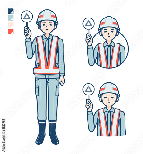 simple reflection vest man_Triangle-panel