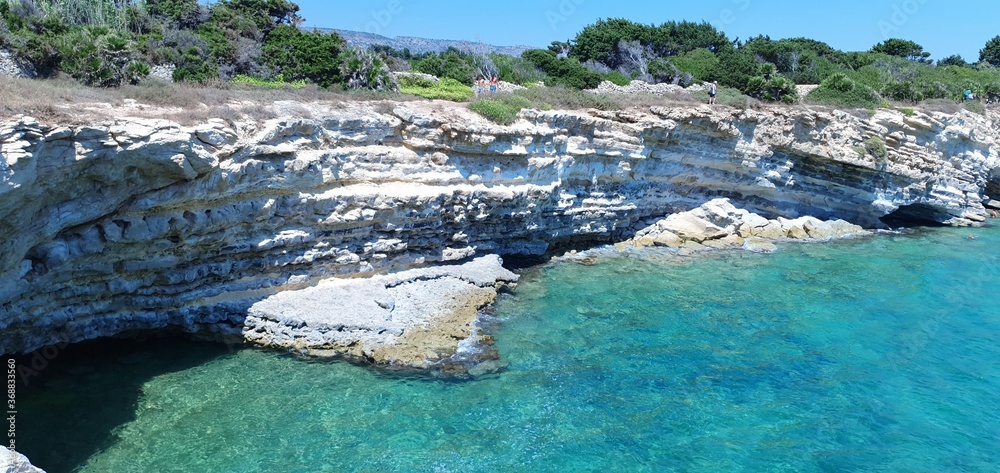 Fototapeta premium view from the sea