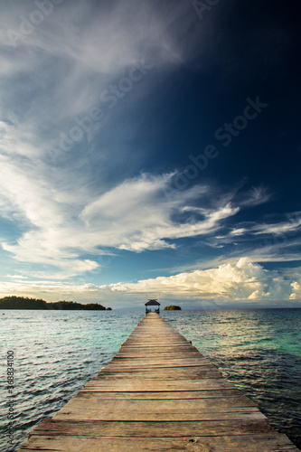 Scenic Togean island  Sulawesi  Indonesia