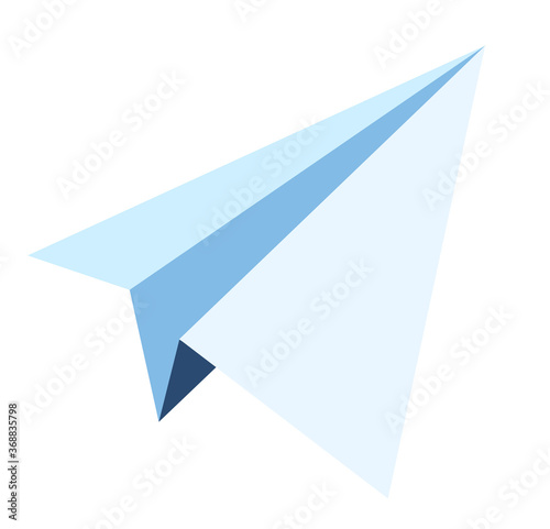flying paper plane fly air idea symbol on white background Free Download flying paper plane fly air idea symbol on white background - GFXLoad