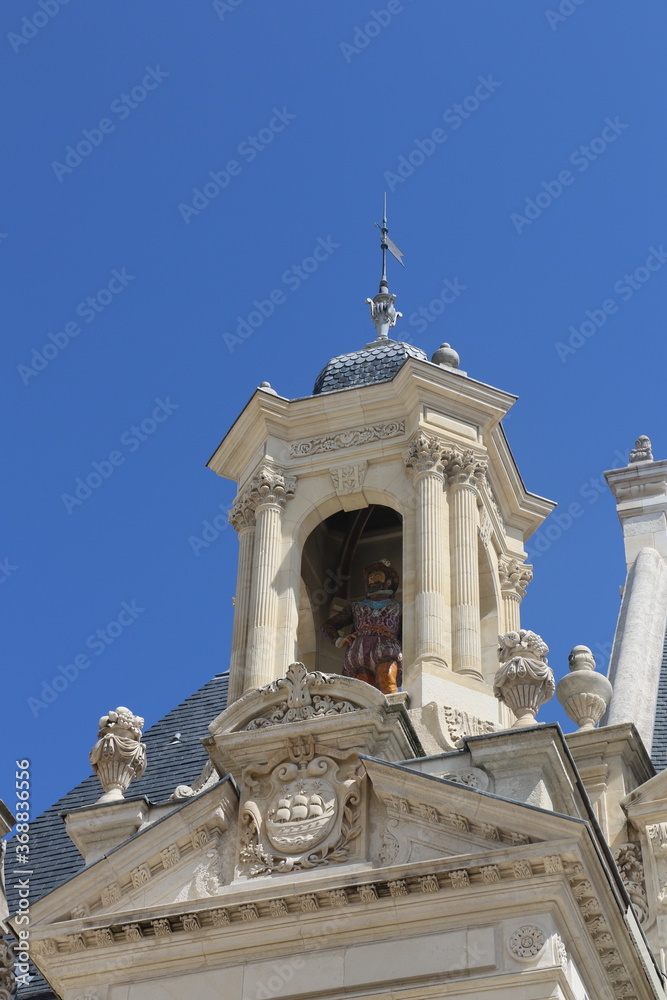 Détail de l’Hôtel de ville la La Rochelle