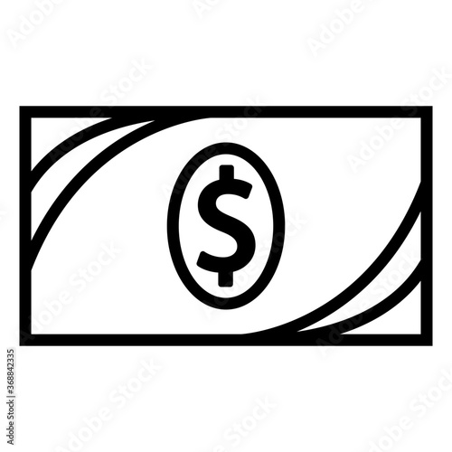 Paper money icon