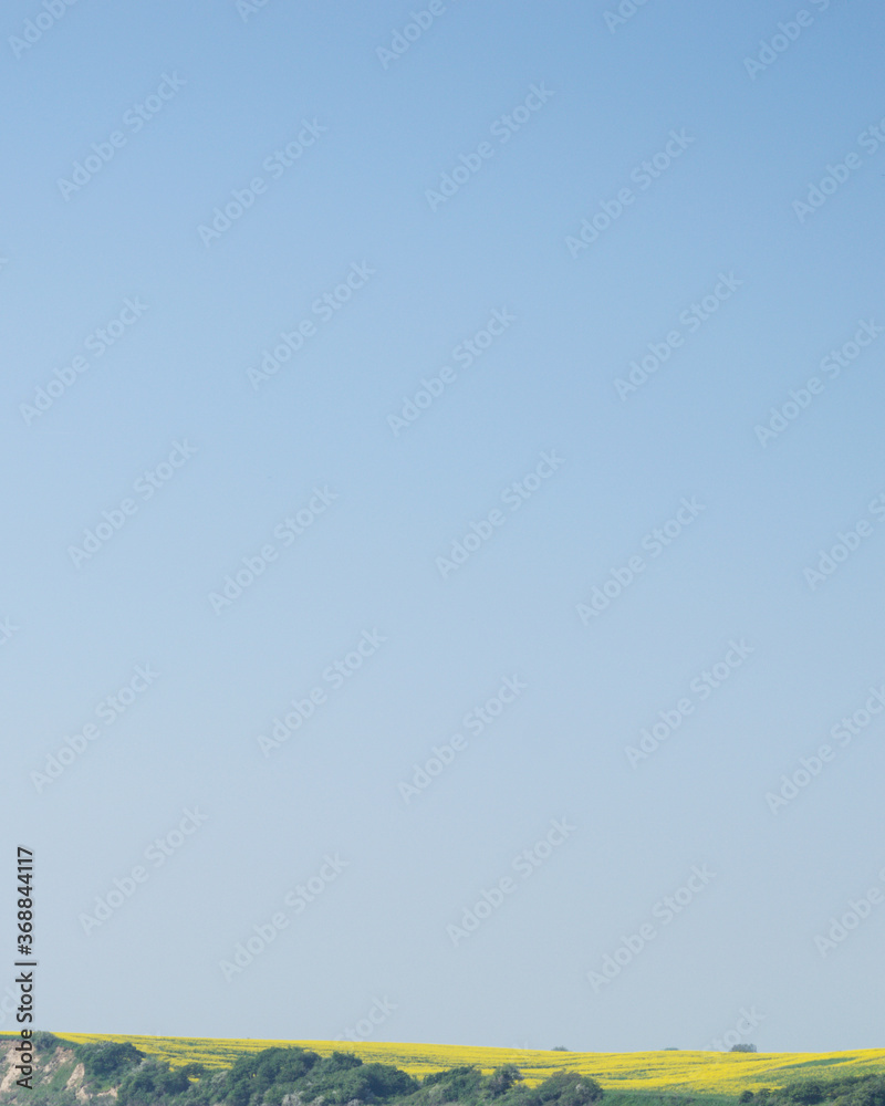 Fototapeta premium Coastal Landscape Scenery in Denmark