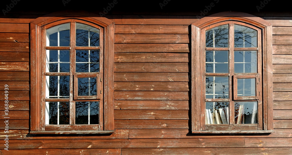 wooden cemetery temple consecrated in 1895 Orthodox church dedicated to Saint Michael the Archangel in Fasty in Podlasie, Poland