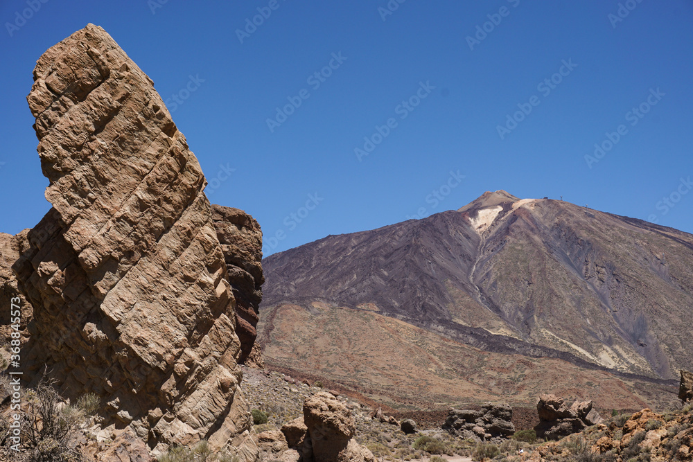 Volcanic Mount Teide in Tenerife