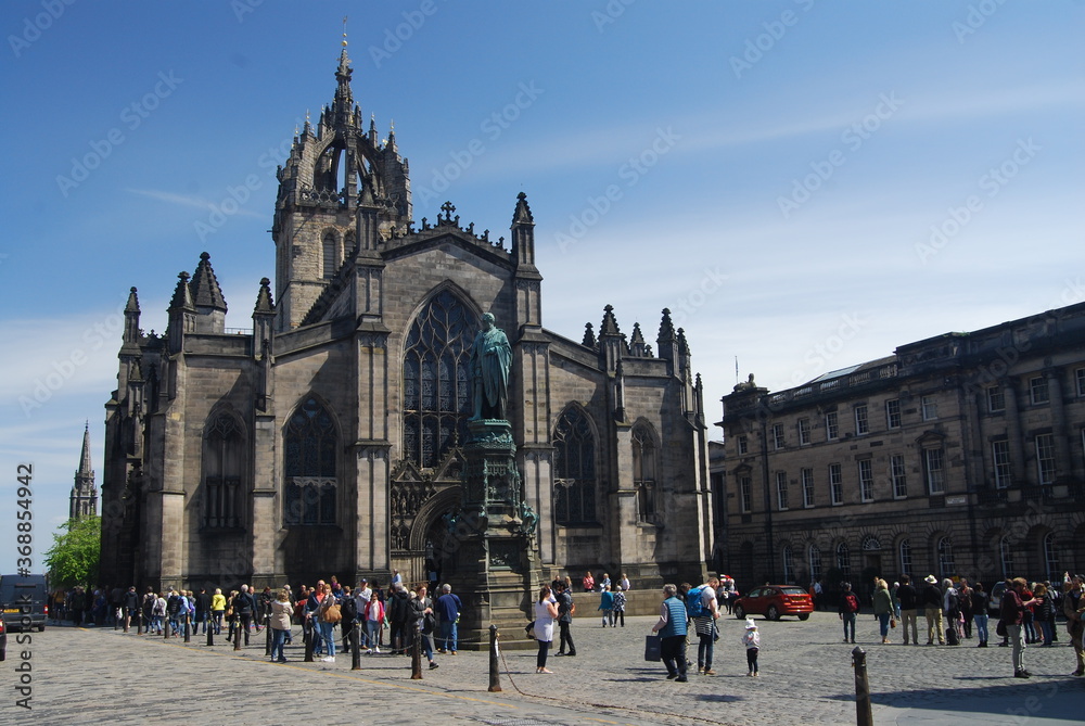 St Giles Cathedral, Royal Mile, Edinburgh Old Town, Scotland
