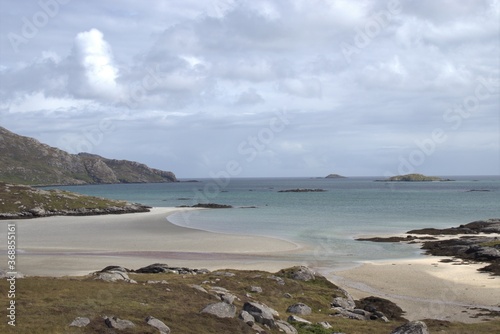 beach and sea, south uist, outer hebrides, scotland © Lena