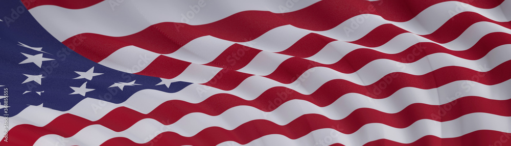 patriotic usa flag map concept digital banner patriotic usa flag map concept digital banner