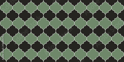 Ramadan Kareem Islam Decoration. Seamless Moroccan Ornament Seamless Moroccan 