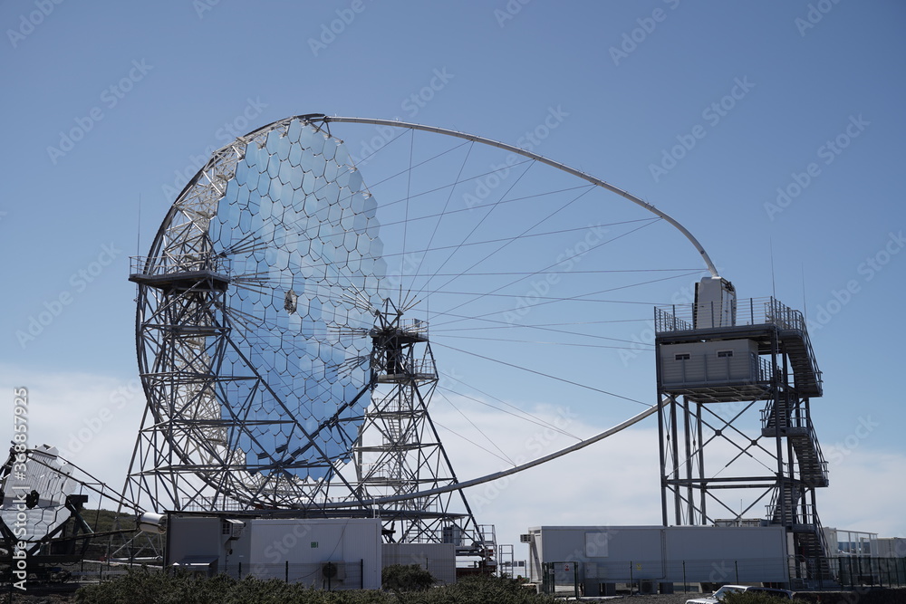 La palma magic telescope, Canarias Island