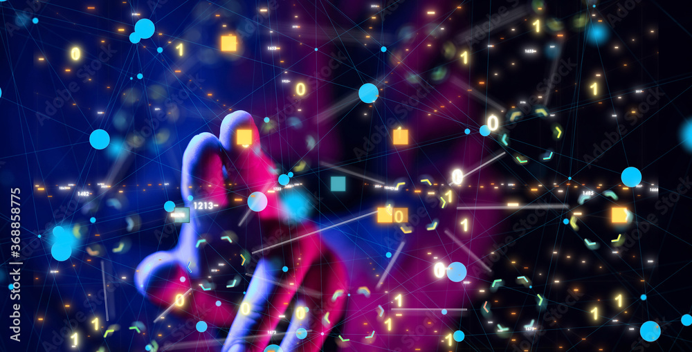 data code binary concept 3d data code binary concept 3d