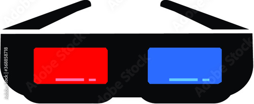 3d glasses icon