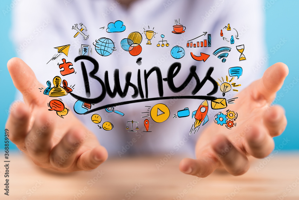 icons business plan concept managment success icons business plan concept managment success
