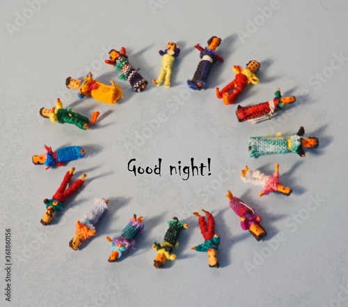 Circle of Worry Dolls Good Night photo