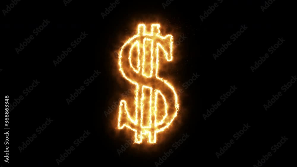 Dollar symbol of burning flame. American dollar symbol made from fire flame. Flaming burn font or bonfire alphabet text with sizzling fiery shining heat effect. 3D rendering. Dollar symbol of burning flame. American dollar symbol made from fire flame. Flaming burn font or bonfire alphabet text with sizzling fiery shining heat effect. 3D rendering.