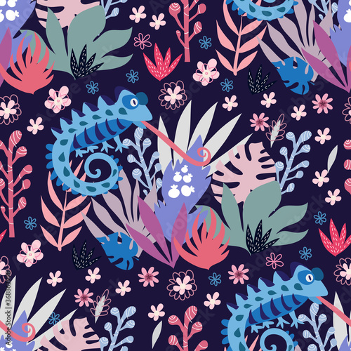 Chameleon pattern 27