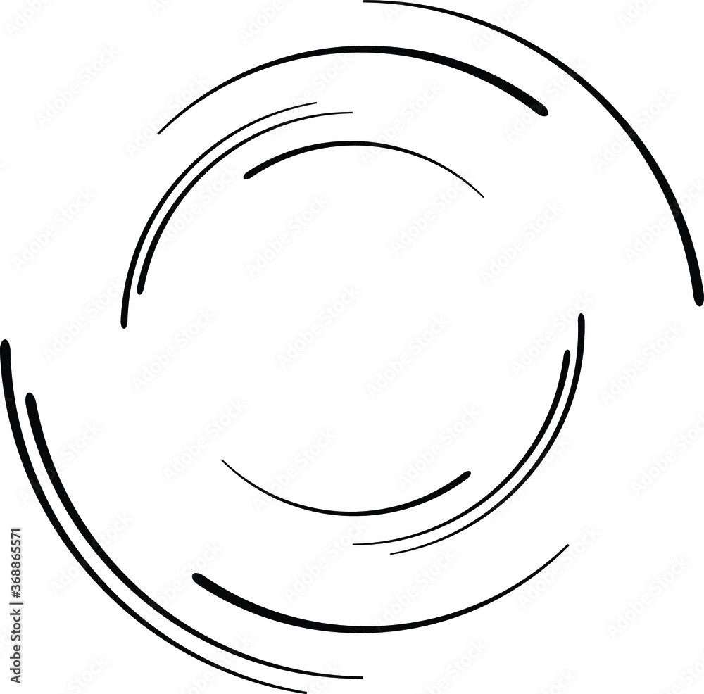 Lines in Circle Form . Spiral Vector Illustration .Technology round Logo . Design element . Abstract Geometric shape . Striped border frame for image Lines in Circle Form . Spiral Vector Illustration .Technology round Logo . Design element . Abstract Geometric shape . Striped border frame for image