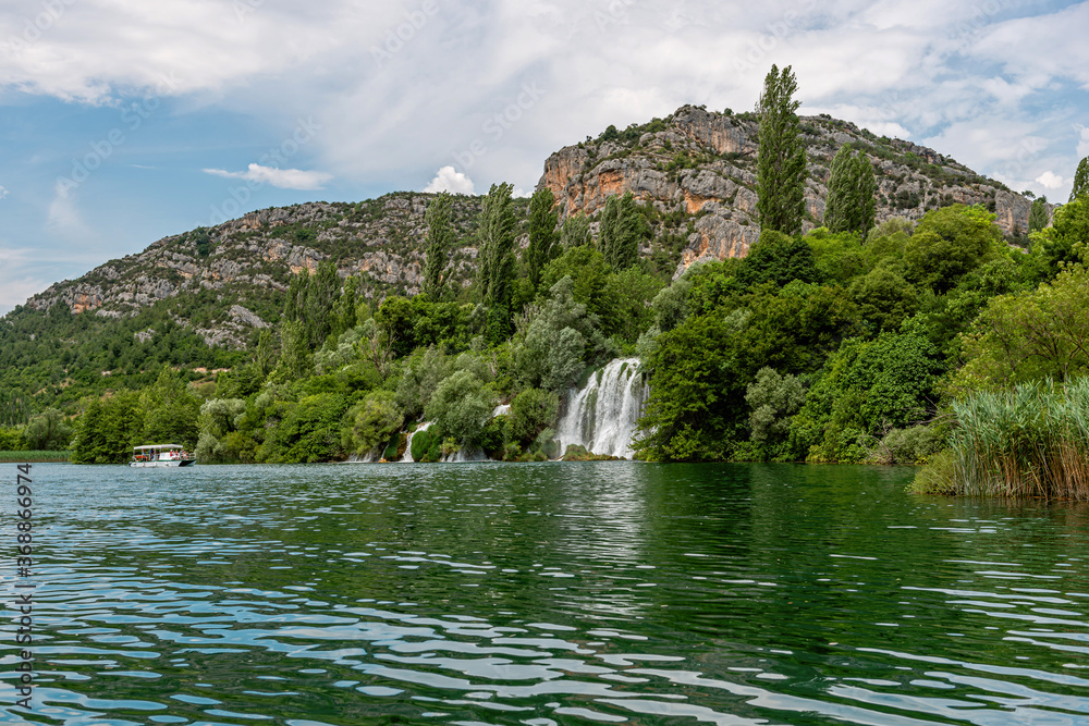 Roski Waterfall in Krka National Park,Croatia Roski Waterfall in Krka National Park,Croatia