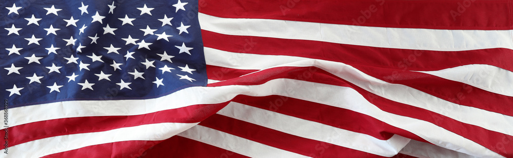 USA flag banner