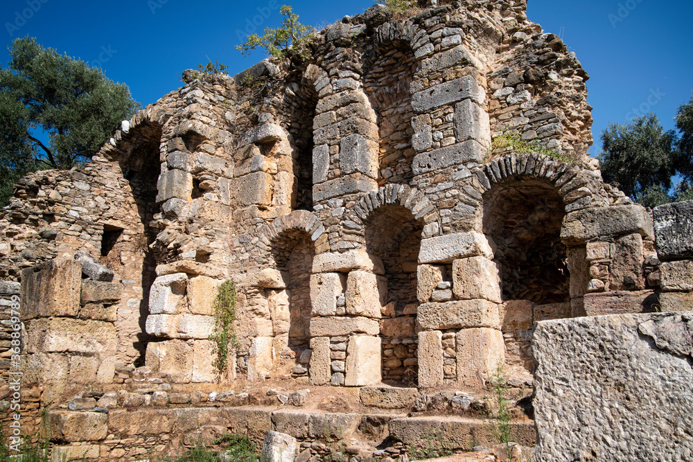 the library of nysa on the meander ancient city the library of nysa on the meander ancient city