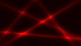Red laser beams. Abstract background. Vector illustration.