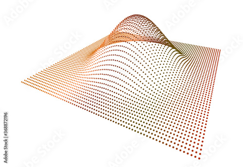 Black hole anomaly distorting space. Particle flux denoting smoothness of function. The synthesis of new energy.