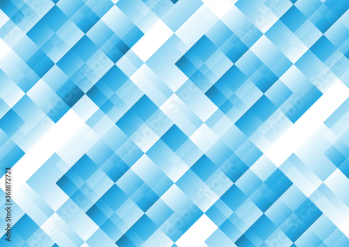 abstract translucent geometrical white and blue color background. vector illustration.